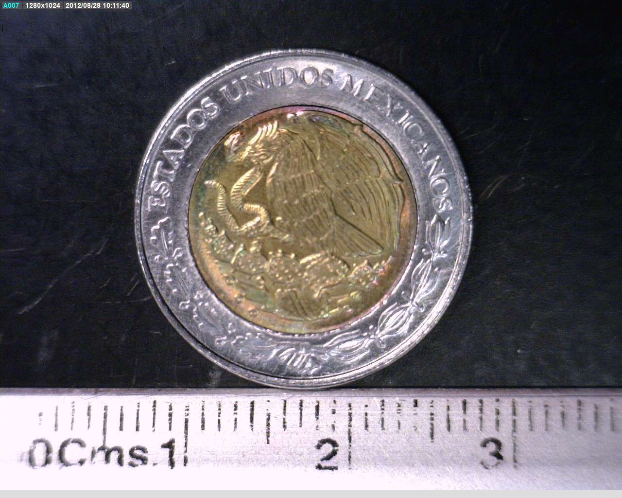 1 Bimetálica 2009 . Inventario Banxico 22245 (anverso)