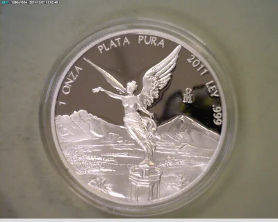 1 Onza Libertad Plata 2011