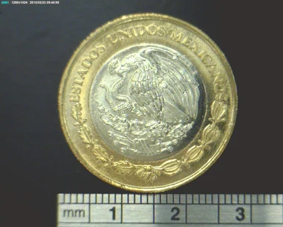10 Bimetálica 2011 . Inventario Banxico 22712 (anverso)