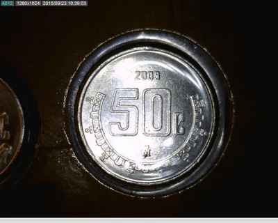 50 Centavos Acero inoxidable 2009