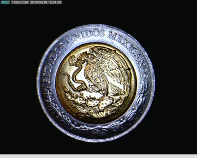 5 Bimetálica 2012 . Inventario Banxico 23114 (anverso)
