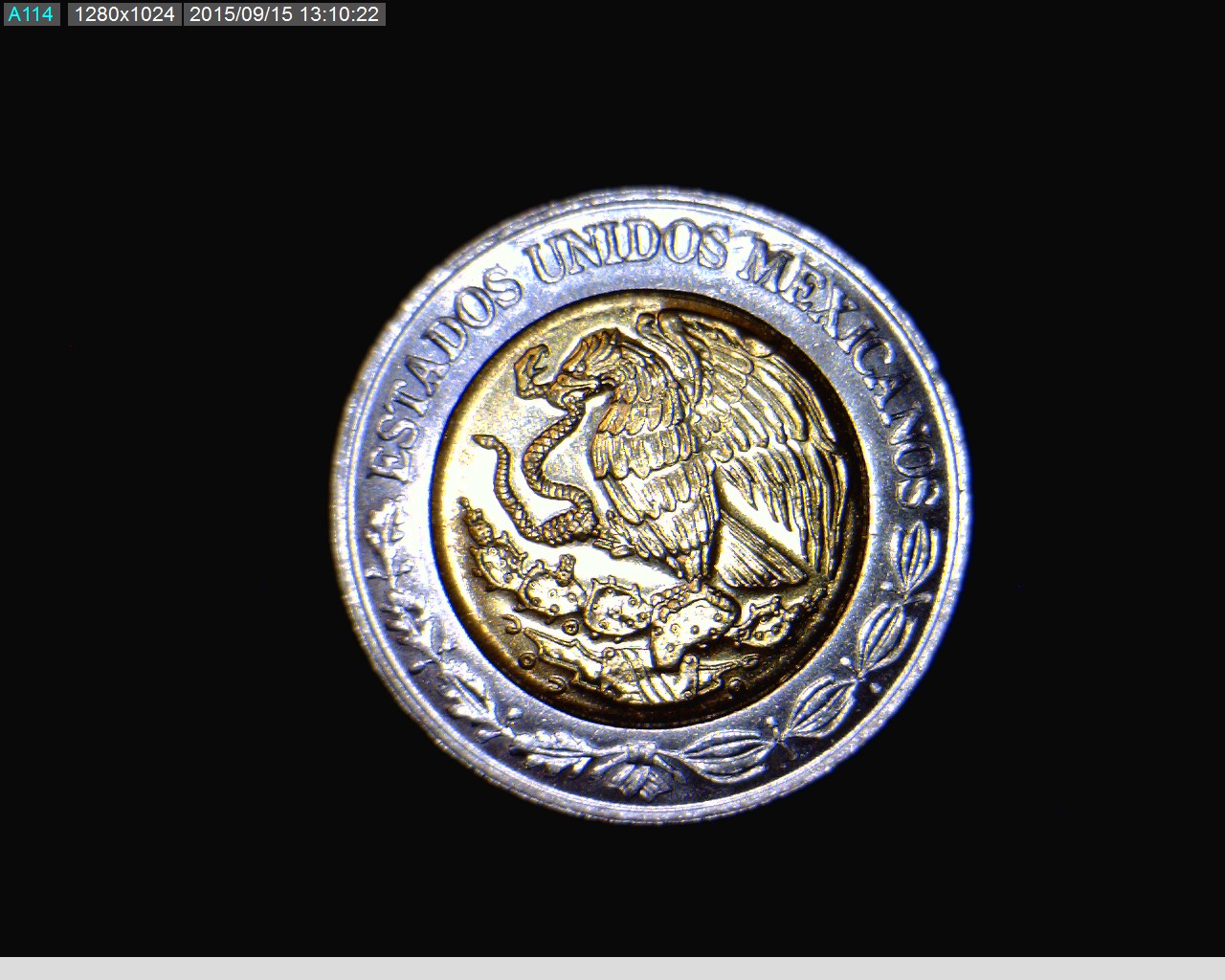 1 Bimetálica 2013 . Inventario Banxico 23145 (anverso)