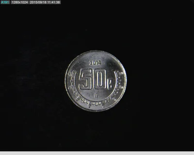50 Centavos Acero inoxidable 2014