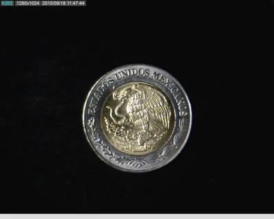 1 Bimetálica 2014 . Inventario Banxico 23209 (anverso)