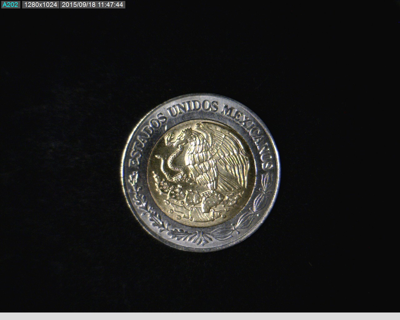 1 Bimetálica 2014 . Inventario Banxico 23209 (anverso)