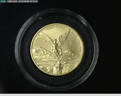 1 Onza Libertad Oro 2015