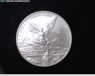 1 Onza Libertad Plata 2015
