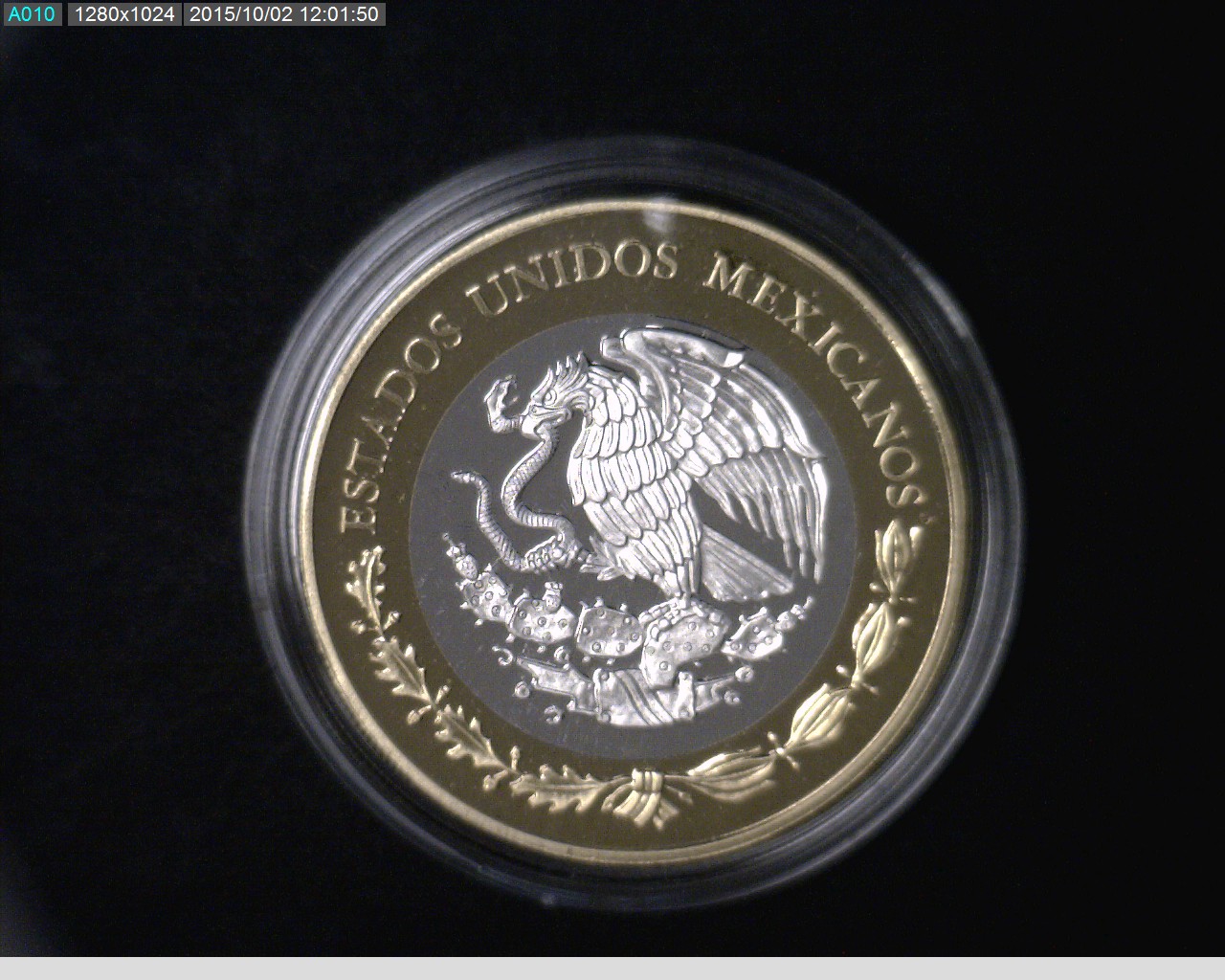 100 Pesos Herencia Numismatica III, 1 Peso de Balanza 2013 - anverso