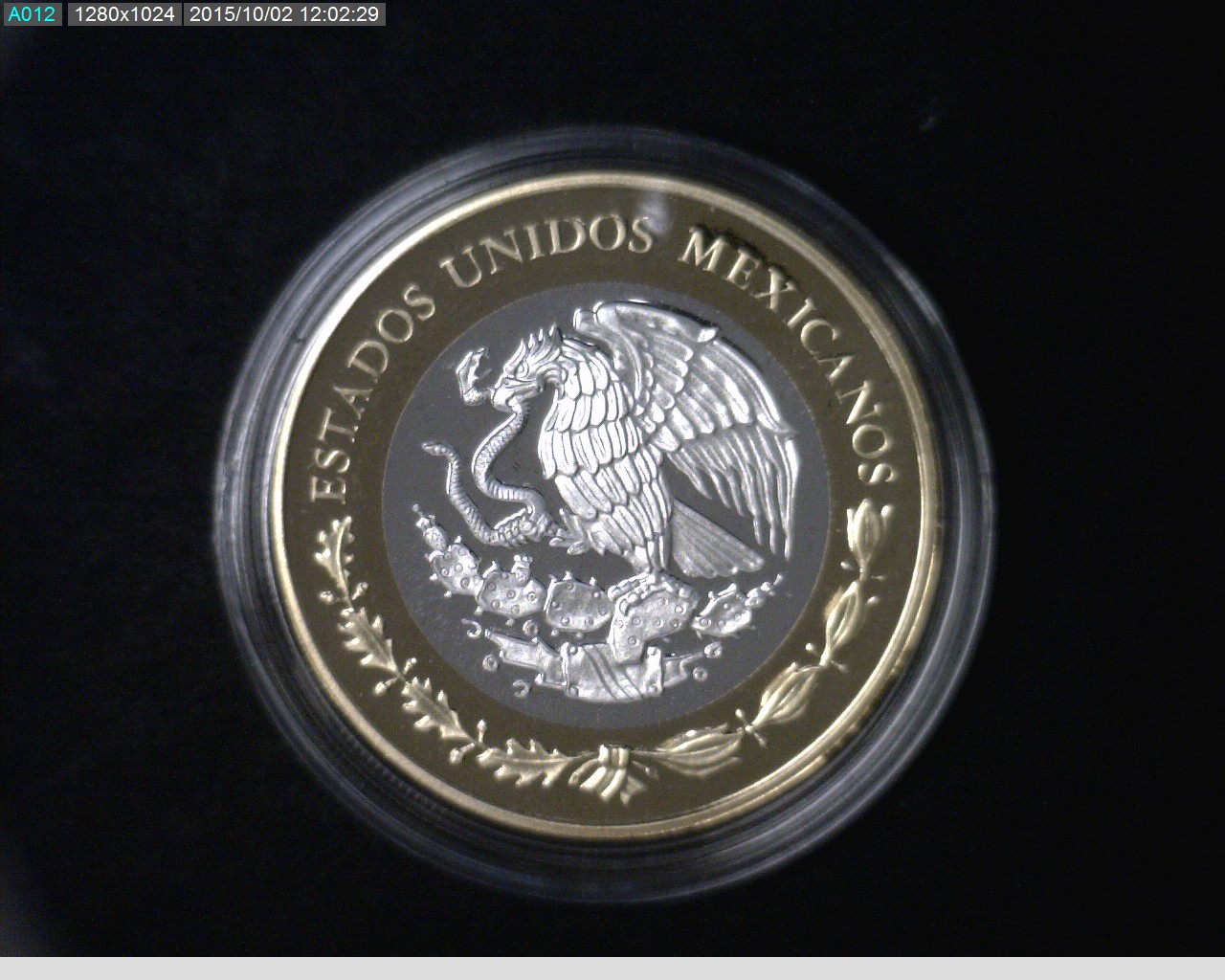 100 Pesos Herencia Numismatica III, Primer Imperio 8 Escudos 2013 - anverso