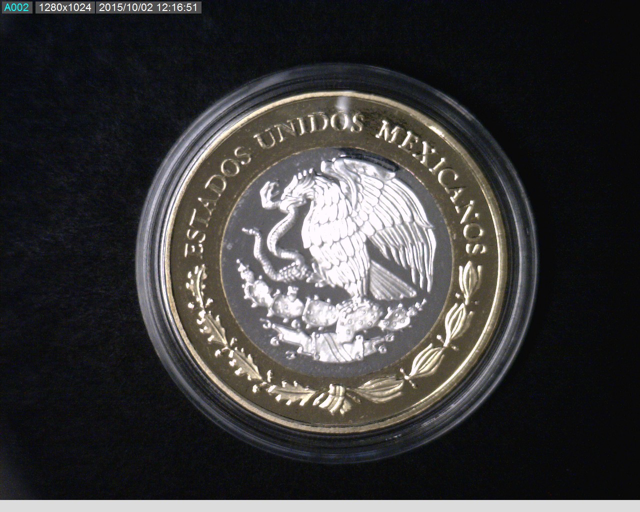 100 Pesos Herencia Numismatica IV, Muera Huerta 2014 - anverso
