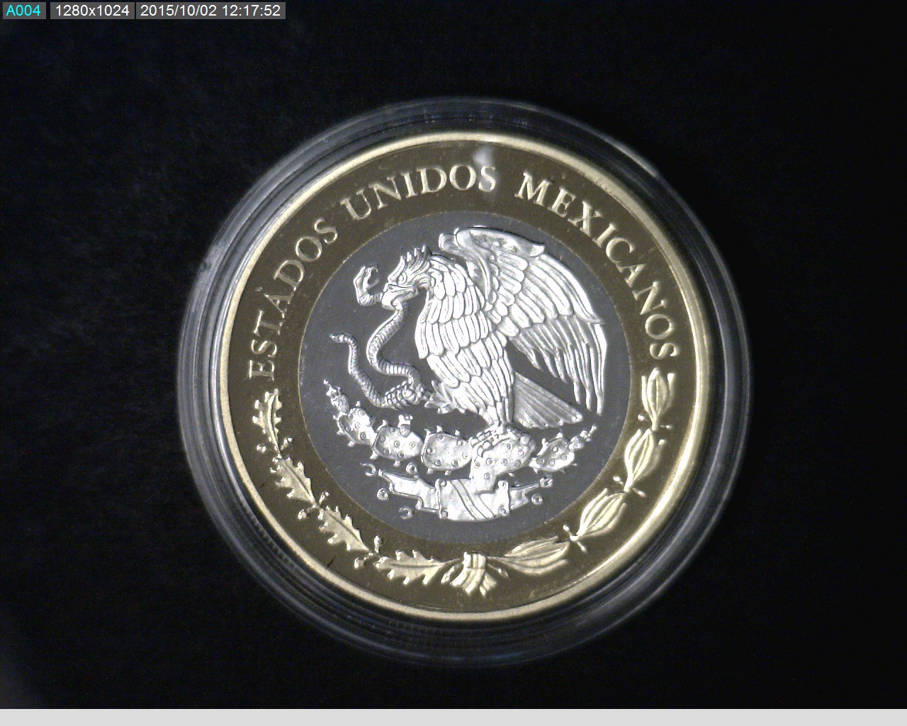 100 Pesos Herencia Numismatica IV, Pelucona 2014 - anverso