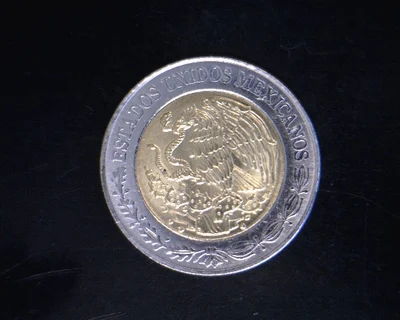 1 Bimetálica 2016 . Inventario Banxico 23963 (anverso)
