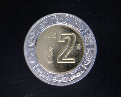 2 Pesos Bimetálica 2016