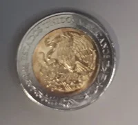 5 Bimetálica 2017 . Inventario Banxico 24008 (anverso)