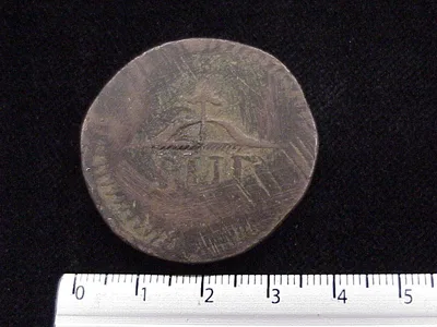 8 Reales Morelos SUD Campos Lisos 1812-1814 (reverso ejemplar 3310)