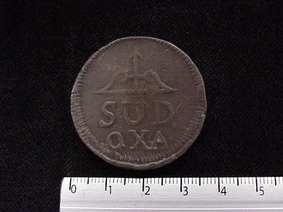 8 Reales SUD Oaxaca Tardía 1814 (reverso ejemplar 3598)