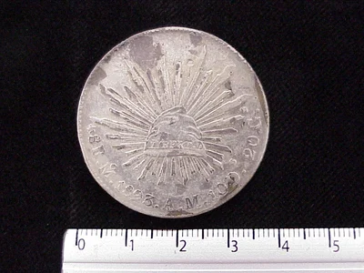 8 Reales Resplandor México 1893