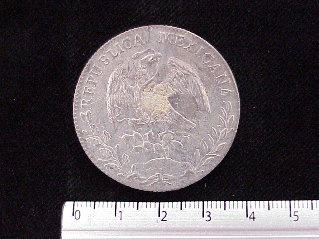 8 Plata 1894 . Inventario Banxico 4464 (anverso)