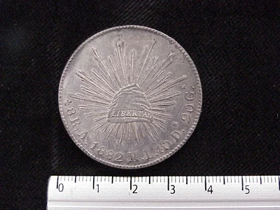 8 Reales Resplandor Álamos 1882