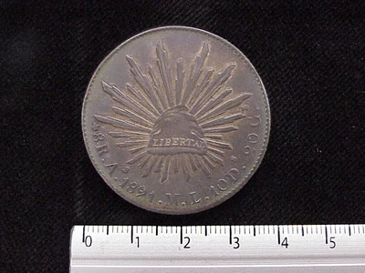 8 Reales Resplandor Álamos 1891