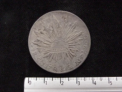 8 Reales Resplandor Culiacán 1876