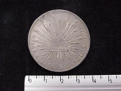 8 Reales Resplandor Culiacán 1877