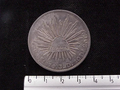 8 Reales Resplandor Culiacán 1879