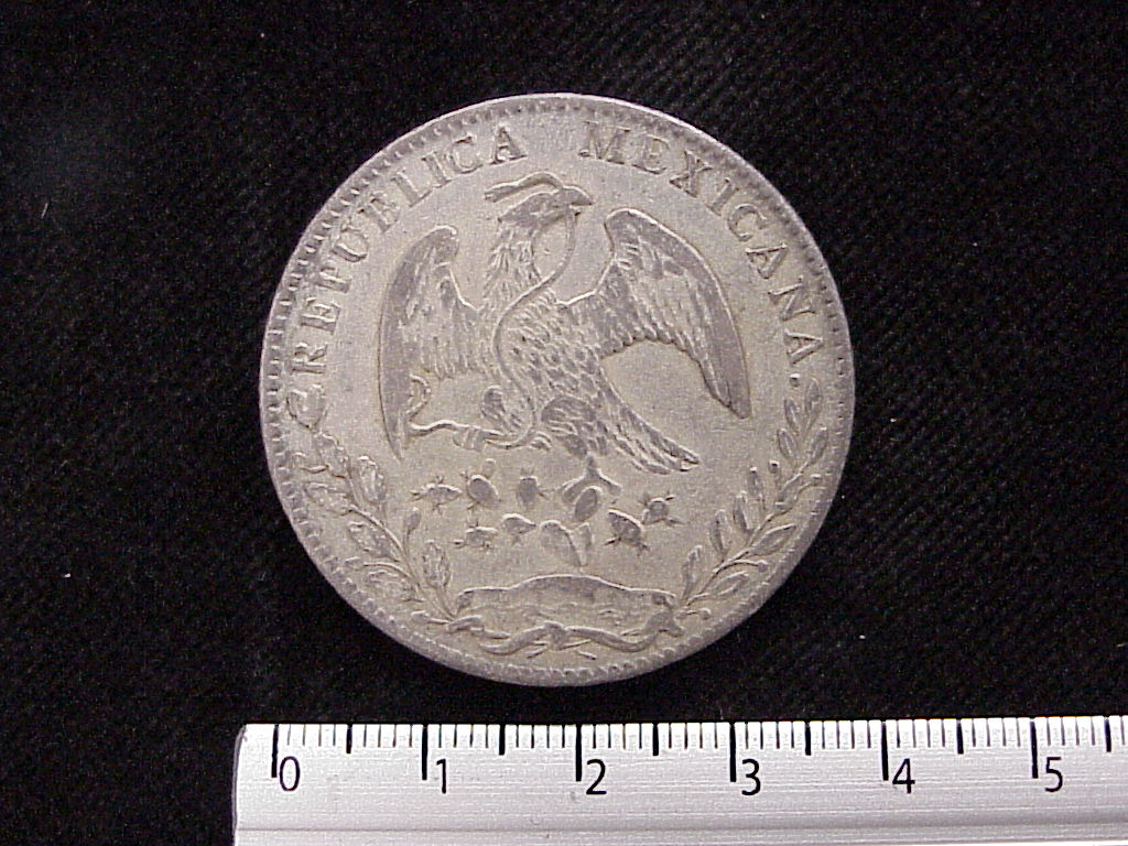 8 Plata 1880 . Inventario Banxico 6021 (anverso)