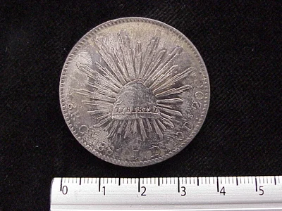 8 Reales Resplandor Culiacán 1881