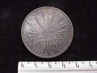 8 Reales Resplandor Culiacán 1885
