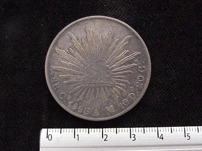 8 Reales Resplandor Culiacán 1886