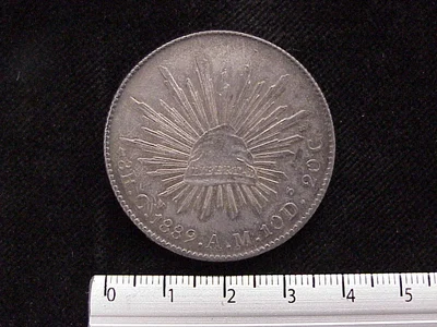8 Reales Resplandor Culiacán 1889
