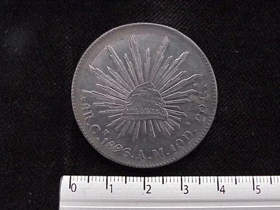 8 Reales Resplandor Culiacán 1896