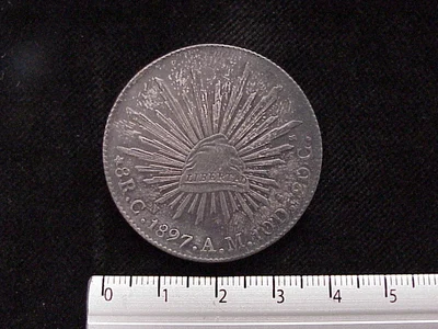 8 Reales Resplandor Culiacán 1897