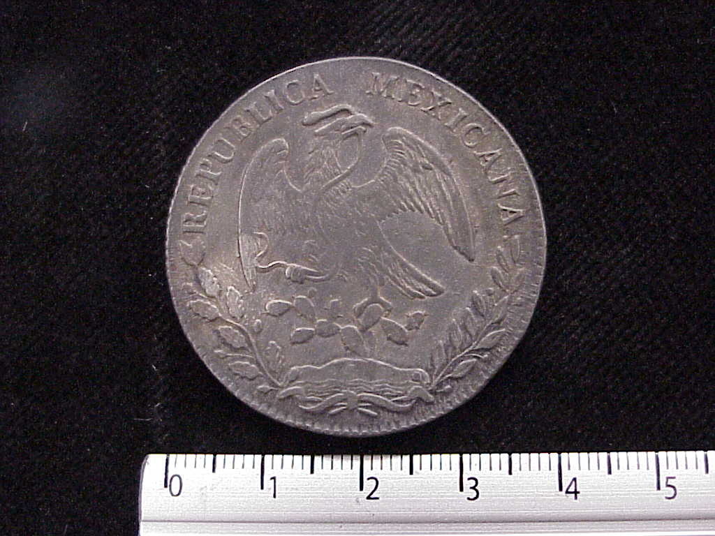 8 Plata 1878 . Inventario Banxico 6567 (anverso)