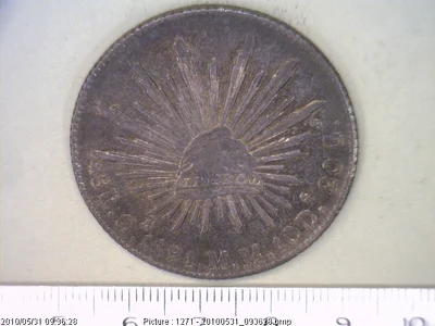 8 Reales Resplandor Chihuahua 1891