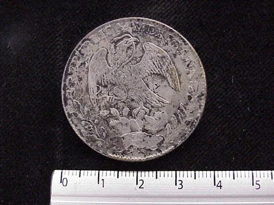 8 Reales Resplandor Durango 1882