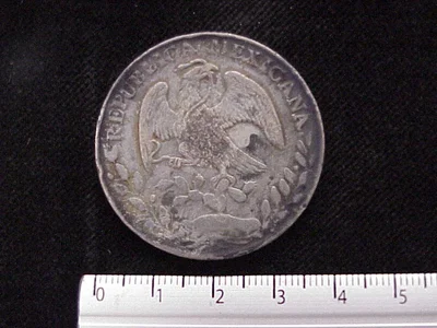 8 Reales Resplandor Durango 1884