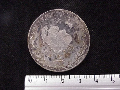 8 Reales Resplandor Durango 1885