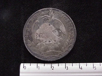 8 Reales Resplandor Durango 1886