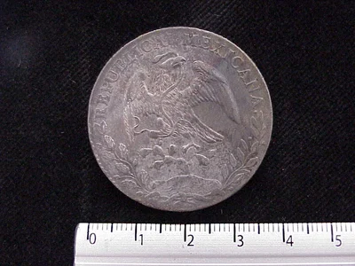 8 Reales Resplandor Durango 1889