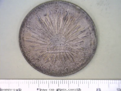 8 Reales Resplandor Durango 1890