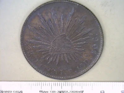 8 Reales Resplandor Durango 1892