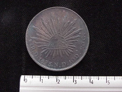 8 Reales Resplandor Durango 1893