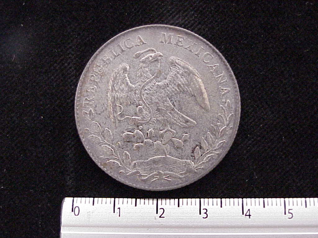 8 Plata 1894 . Inventario Banxico 7045 (anverso)