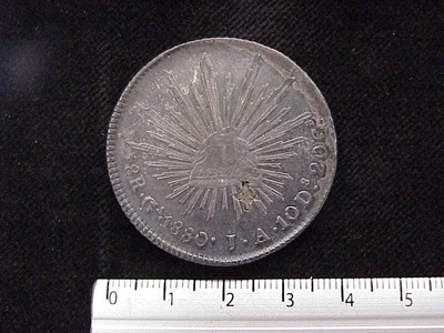 8 Reales Resplandor Guadalajara 1880
