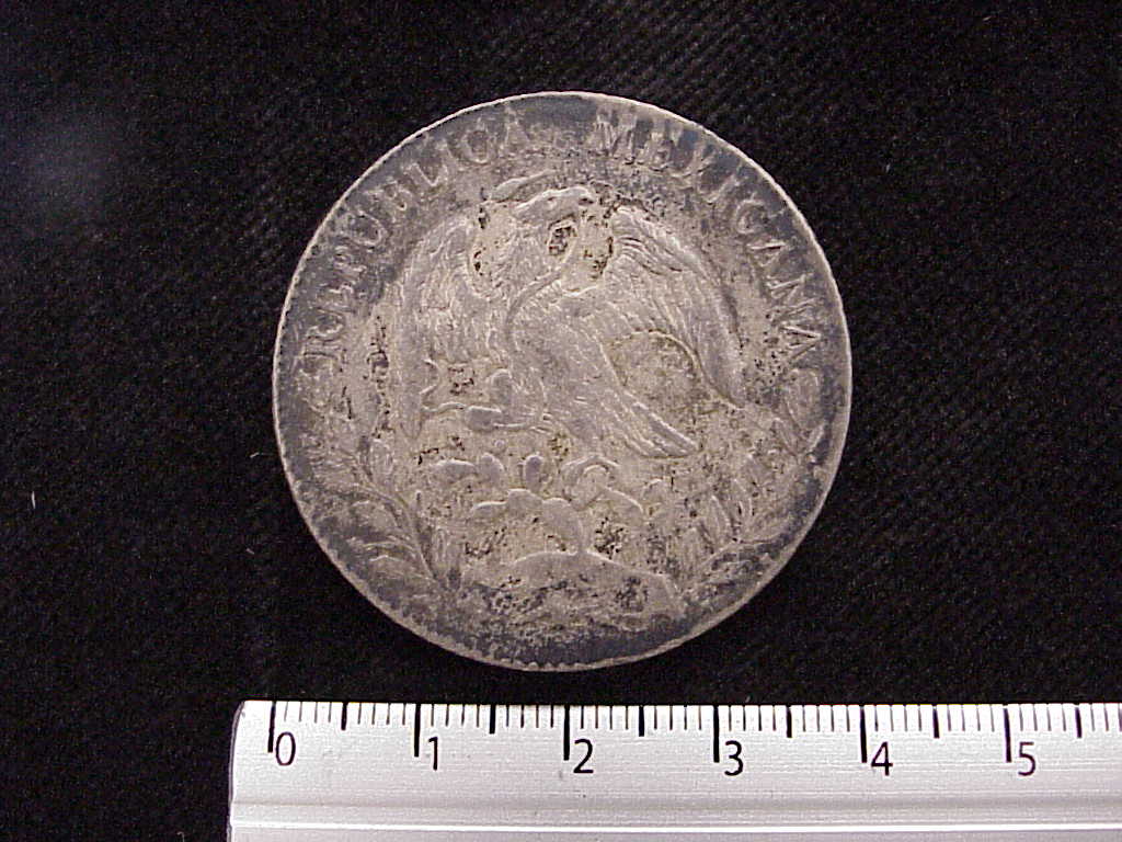 8 Plata 1888 . Inventario Banxico 7505 (anverso)