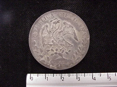 8 Plata 1892 . Inventario Banxico 7519 (anverso)