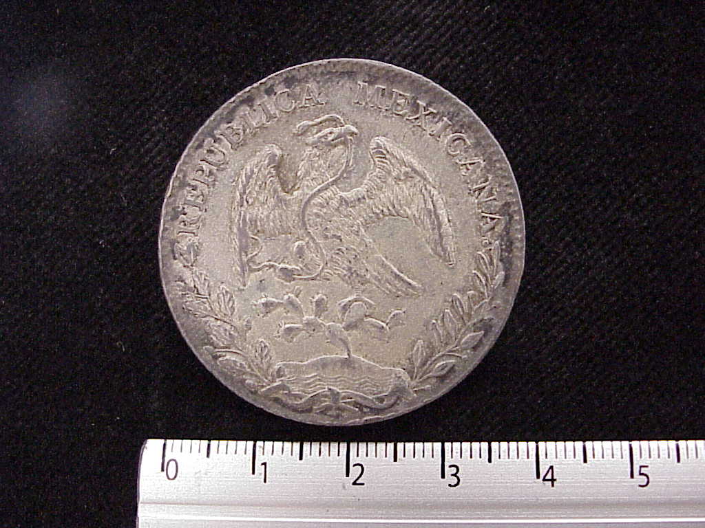 8 Plata 1894 . Inventario Banxico 7526 (anverso)