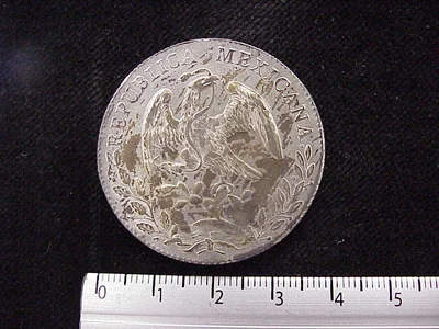8 Plata 1895 . Inventario Banxico 8283 (anverso)